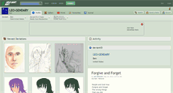 Desktop Screenshot of leo-gendary.deviantart.com