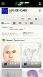 Mobile Screenshot of leo-gendary.deviantart.com