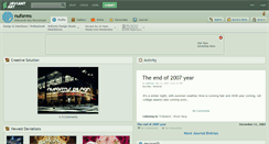 Desktop Screenshot of nuforms.deviantart.com