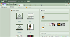 Desktop Screenshot of humiliation-conga.deviantart.com