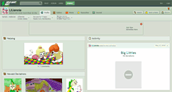 Desktop Screenshot of liljennie.deviantart.com