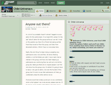 Tablet Screenshot of chibi-universe.deviantart.com