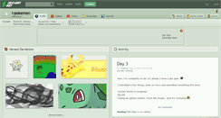 Desktop Screenshot of i-pokemon.deviantart.com