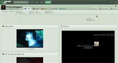 Desktop Screenshot of fictionintolegend.deviantart.com
