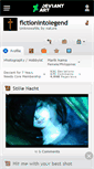 Mobile Screenshot of fictionintolegend.deviantart.com