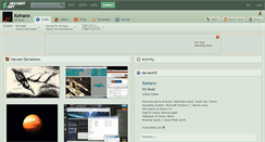 Desktop Screenshot of keirann.deviantart.com