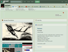 Tablet Screenshot of keirann.deviantart.com