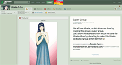 Desktop Screenshot of hinata-f-c.deviantart.com