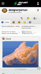 Mobile Screenshot of designerperson.deviantart.com