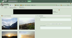 Desktop Screenshot of anyutka.deviantart.com