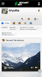 Mobile Screenshot of anyutka.deviantart.com