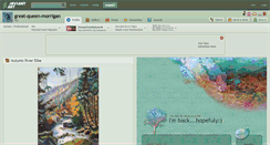 Desktop Screenshot of great-queen-morrigan.deviantart.com