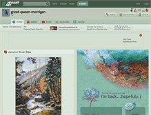 Tablet Screenshot of great-queen-morrigan.deviantart.com