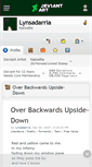 Mobile Screenshot of lynsadarria.deviantart.com