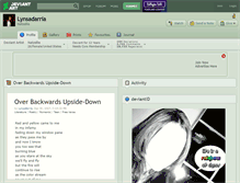 Tablet Screenshot of lynsadarria.deviantart.com