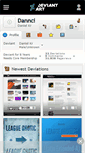 Mobile Screenshot of dannci.deviantart.com
