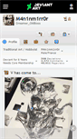 Mobile Screenshot of m4n1nm1rr0r.deviantart.com