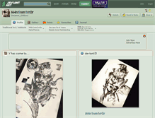 Tablet Screenshot of m4n1nm1rr0r.deviantart.com