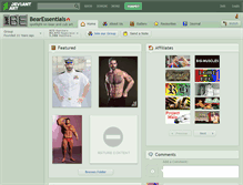 Tablet Screenshot of bearessentials.deviantart.com