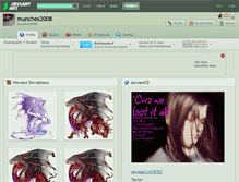 Tablet Screenshot of munches2008.deviantart.com