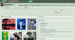 Desktop Screenshot of emilygalloway.deviantart.com