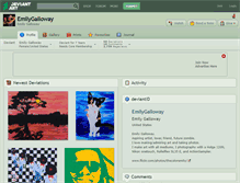 Tablet Screenshot of emilygalloway.deviantart.com