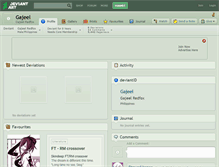 Tablet Screenshot of gajeel.deviantart.com