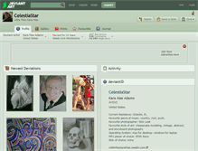 Tablet Screenshot of celestiastar.deviantart.com