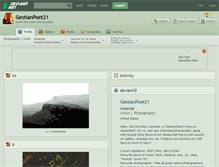 Tablet Screenshot of gestianpoet21.deviantart.com
