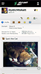 Mobile Screenshot of mysticnitekatt.deviantart.com