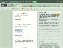 Tablet Screenshot of muselolz.deviantart.com