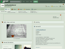 Tablet Screenshot of cunfuzzled4ever.deviantart.com