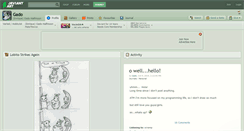 Desktop Screenshot of gado.deviantart.com