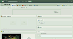 Desktop Screenshot of marty-chan.deviantart.com