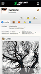 Mobile Screenshot of garance.deviantart.com