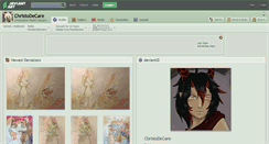 Desktop Screenshot of christodecare.deviantart.com
