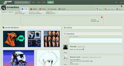 Desktop Screenshot of grinderblind.deviantart.com