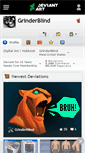 Mobile Screenshot of grinderblind.deviantart.com