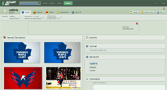 Desktop Screenshot of nathris.deviantart.com
