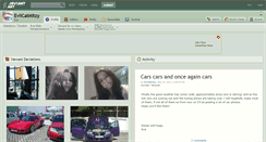 Desktop Screenshot of evilcatmitzy.deviantart.com