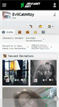 Mobile Screenshot of evilcatmitzy.deviantart.com