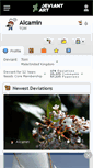 Mobile Screenshot of alcamin.deviantart.com