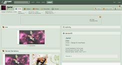 Desktop Screenshot of jjariel.deviantart.com