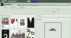Desktop Screenshot of misconcepted.deviantart.com
