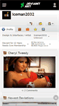 Mobile Screenshot of iceman2032.deviantart.com