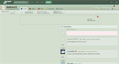 Desktop Screenshot of deathalice.deviantart.com