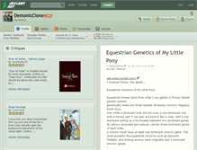 Tablet Screenshot of demonicclone.deviantart.com