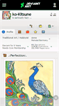 Mobile Screenshot of ko-kitsune.deviantart.com
