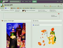 Tablet Screenshot of bowser-jr99.deviantart.com