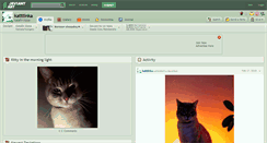 Desktop Screenshot of katttinka.deviantart.com